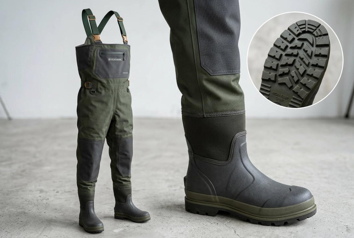 Custom Bootfoot Waders with Integrated Boots