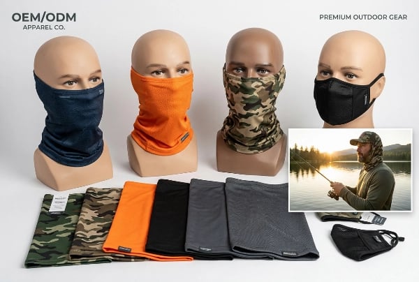 Custom neck gaiters and face masks manufacturer