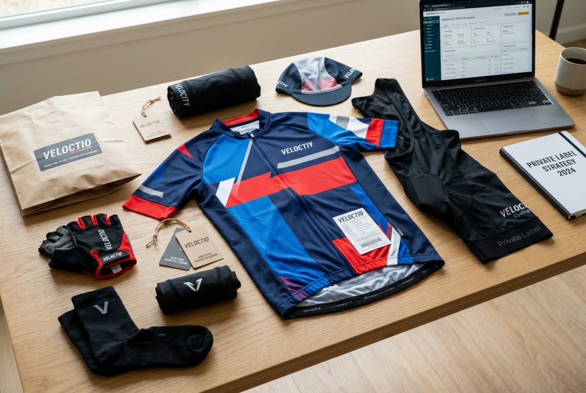 Amazon US private-label cycling apparel ecommerce