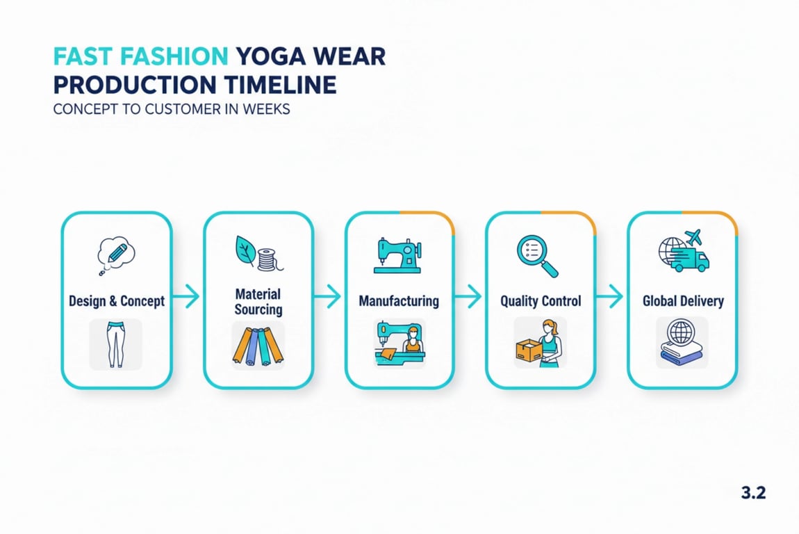 Fast Fashion Yoga Wear Production Timeline