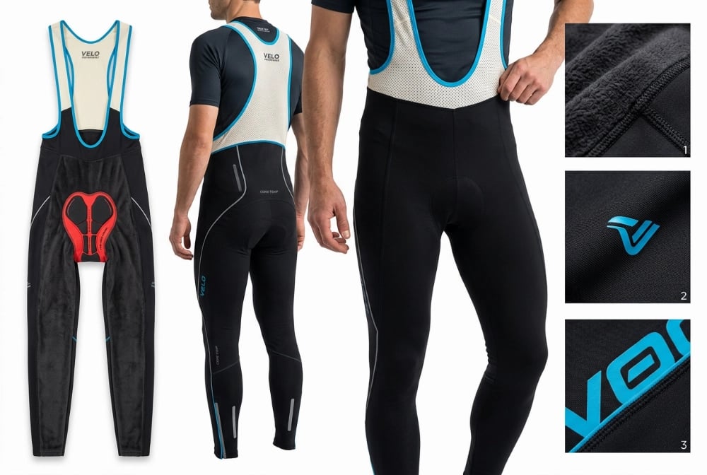 Winter Bib Tights Fleece Lined