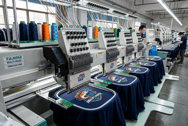 Embroidery Machine Workshop - Tajima Multi-Head Equipment