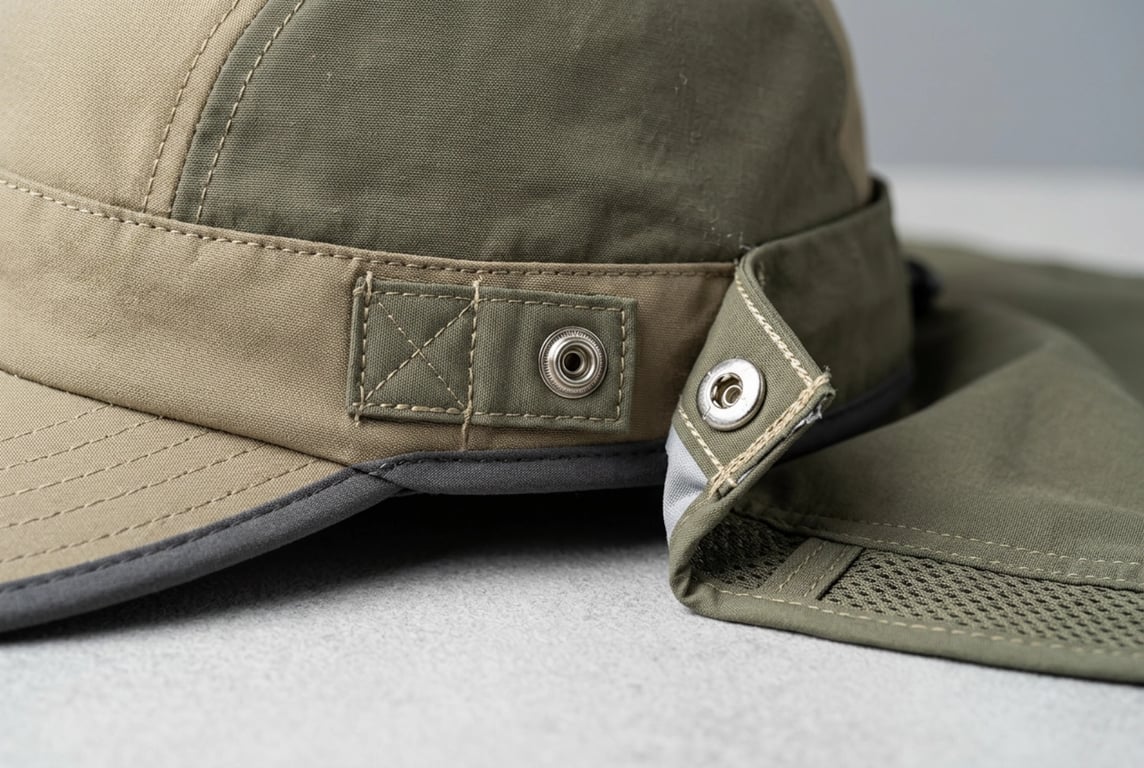 Detachable Neck Flap Engineering - Snap-On Precision Construction