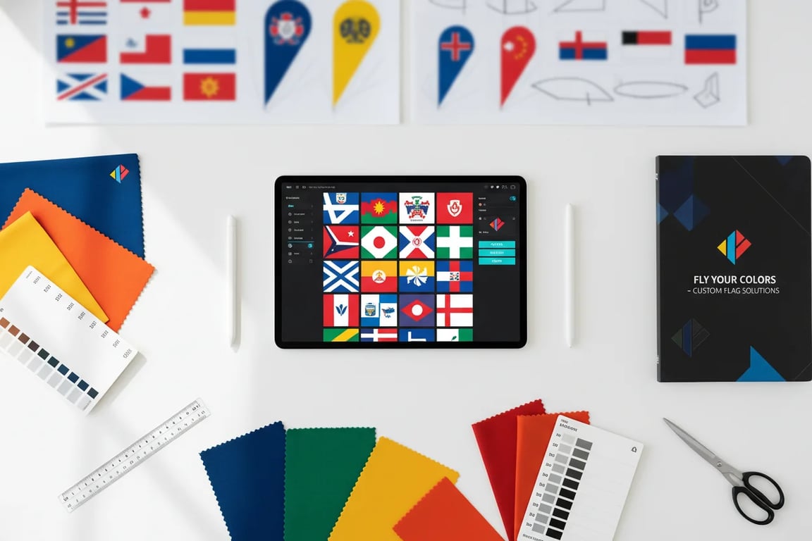 Free flag design consultation - expert designers help optimize your artwork for best print results