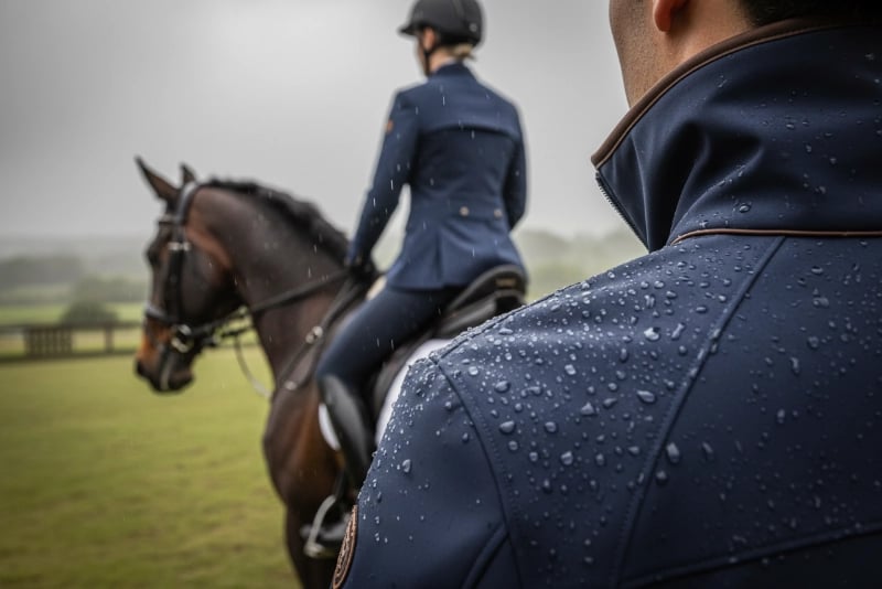 Waterproof all-weather performance riding jacket