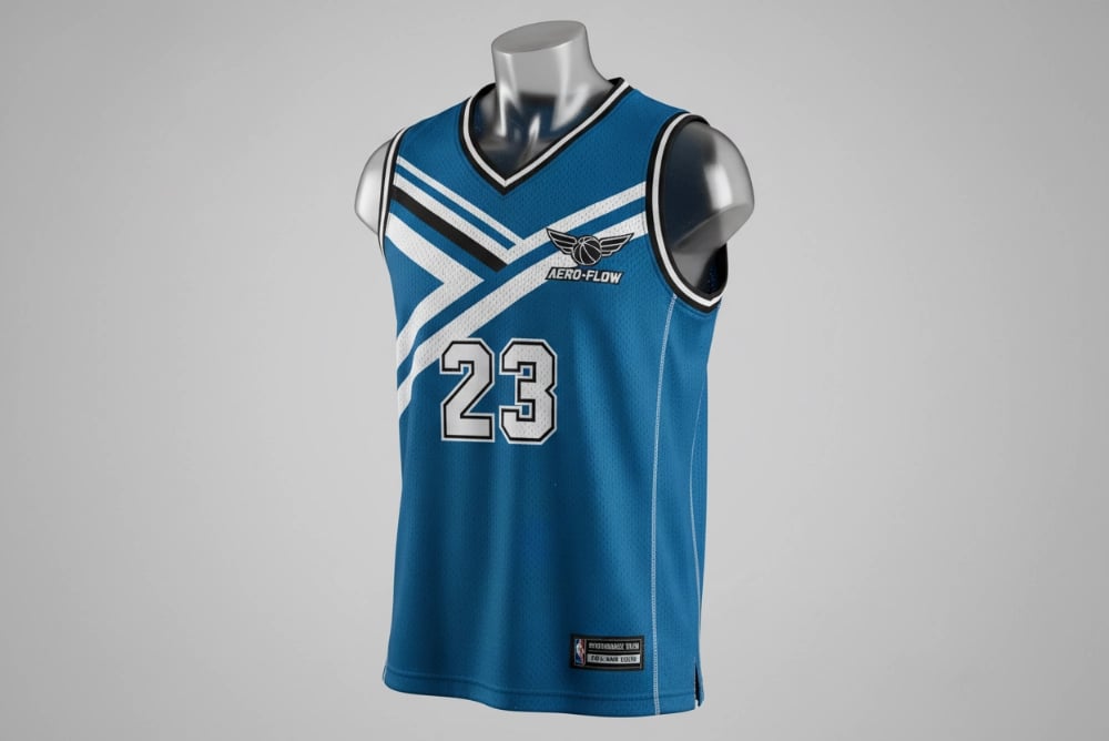 Shooting shirts with breathable mesh for pre-game warmup sessions