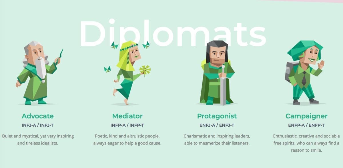 校园里的Mbti人格,外交家人格是个怎样的朋友? | 文字碌碌 Mbti Diplomat
