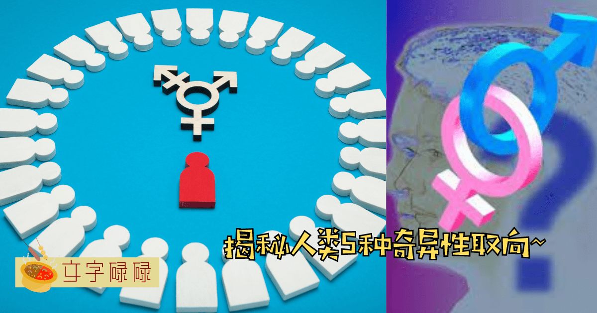 揭秘人类5种奇异性取向：原来我们不止有异性恋、同性恋、双性恋！ | 文字碌碌
