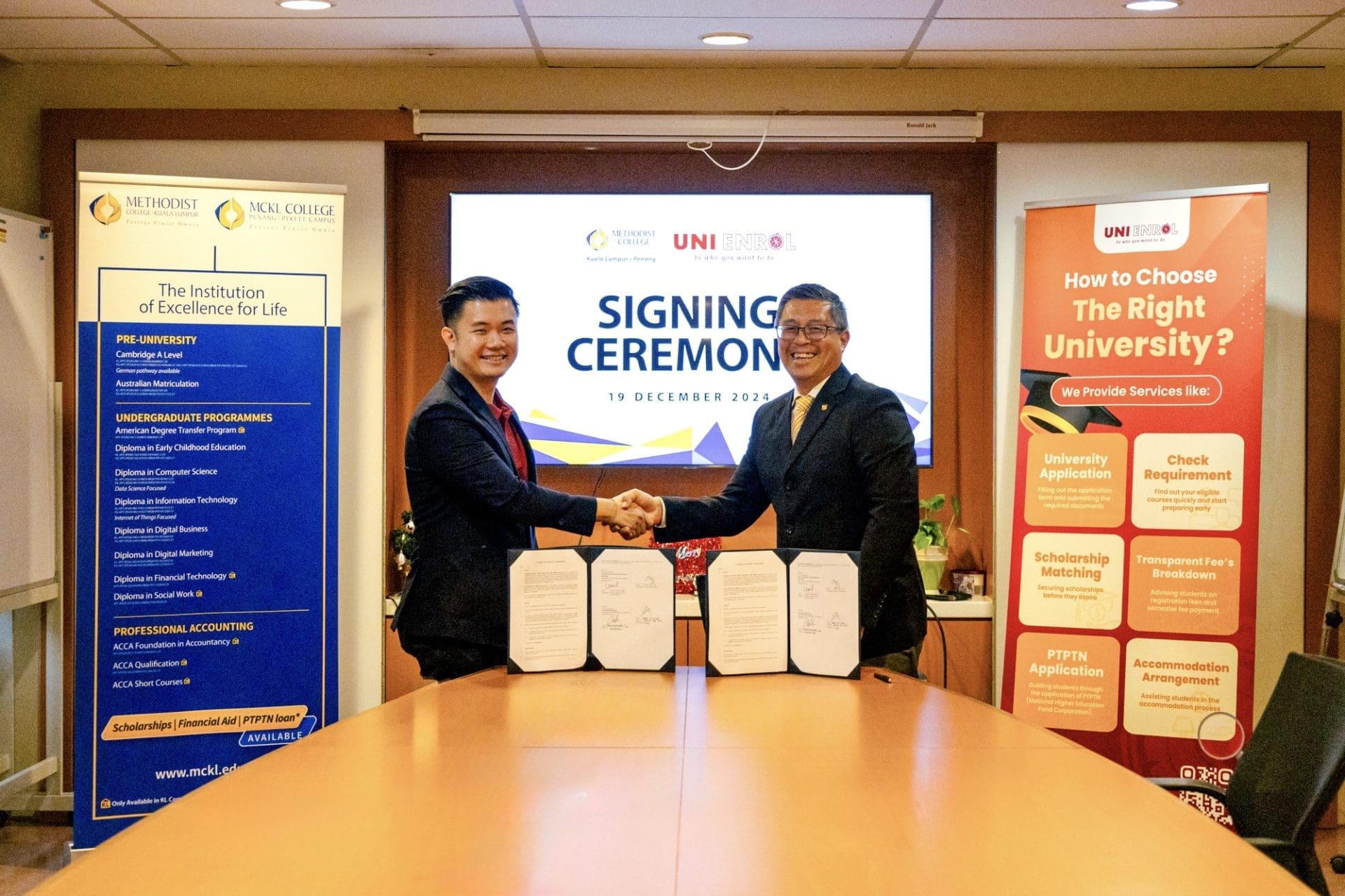 Uni Enrol 与吉隆坡卫理公会学院 (Mckl) 官宣!携手开启更广阔的高等教育机会 | 文字碌碌 Uni Enrol &Amp; Mckl 3