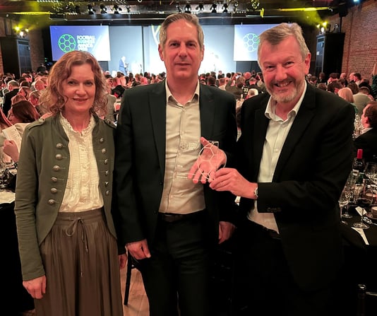 Silver Winner 'Best Professional Service Business Serving Football'