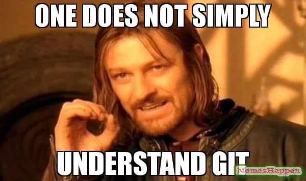 one does not simply understand git