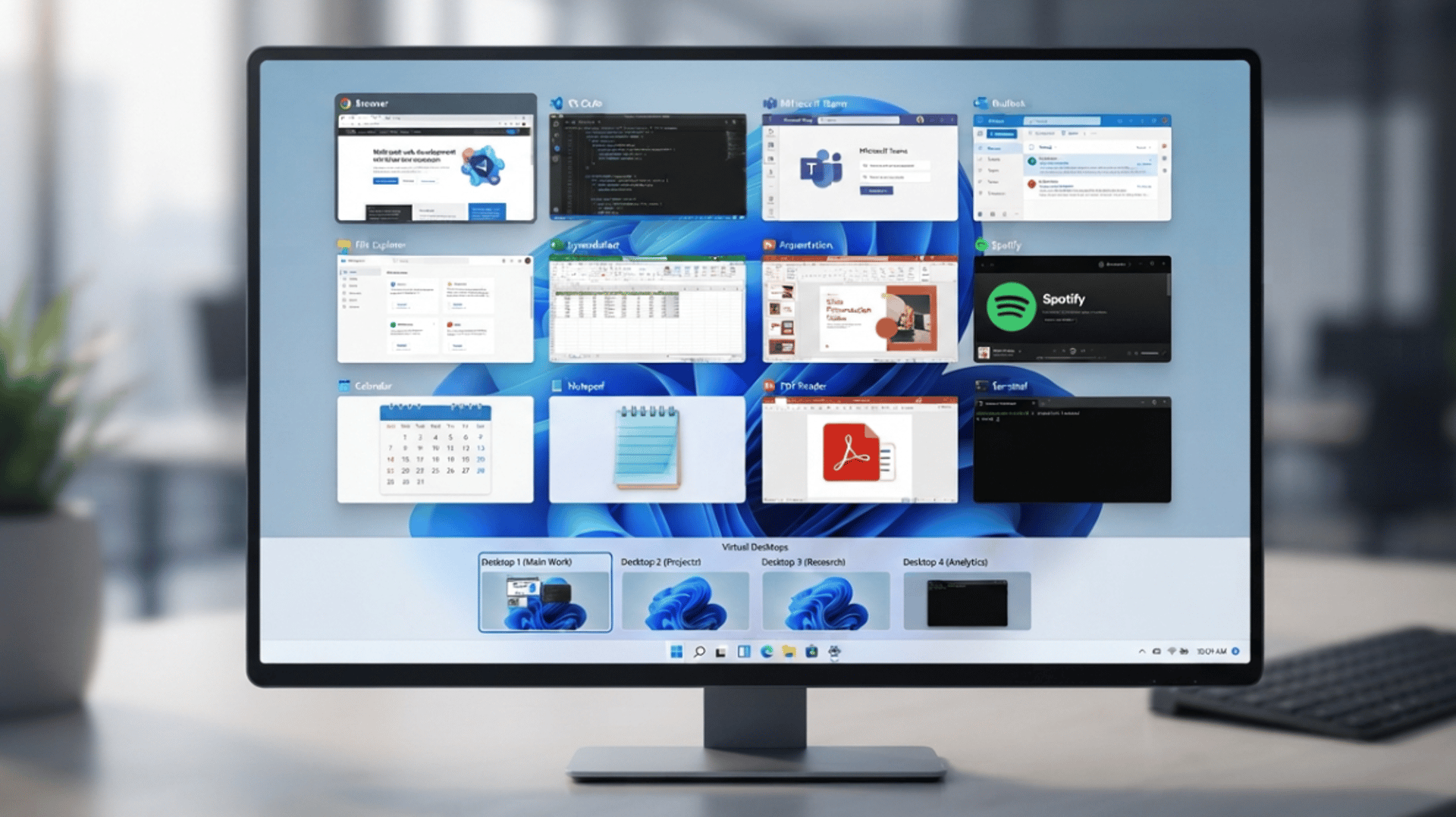 How to Use Task View in Windows 11 to Stay Organized