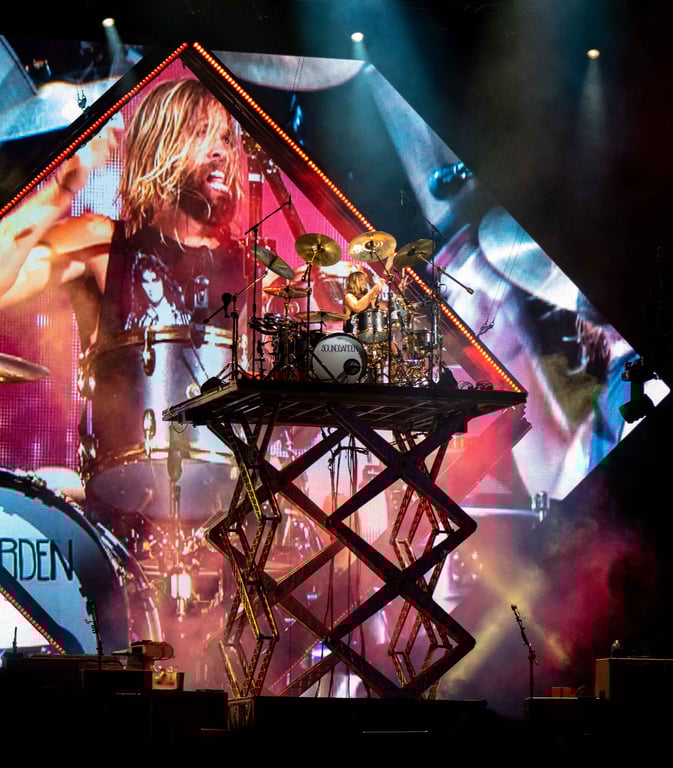 Taylor Hawkins of The Foo Fighters