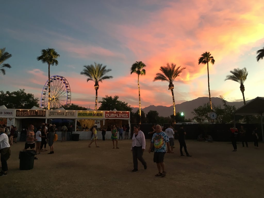 Sunset at Desert Trip