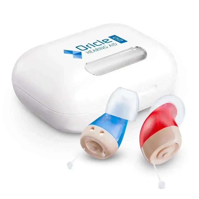 Oricle Hearing Aid - Front View