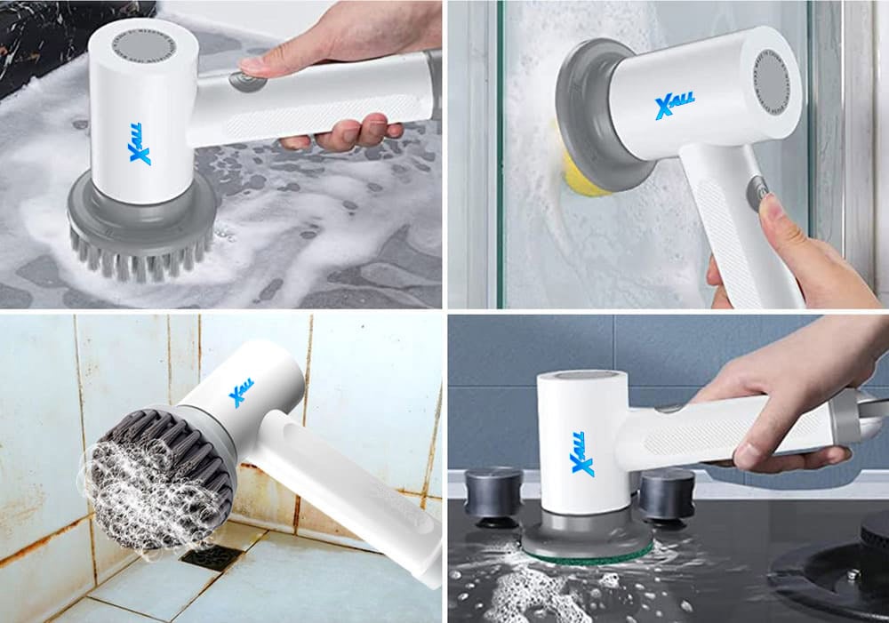 X-All Power Scrubber Demo