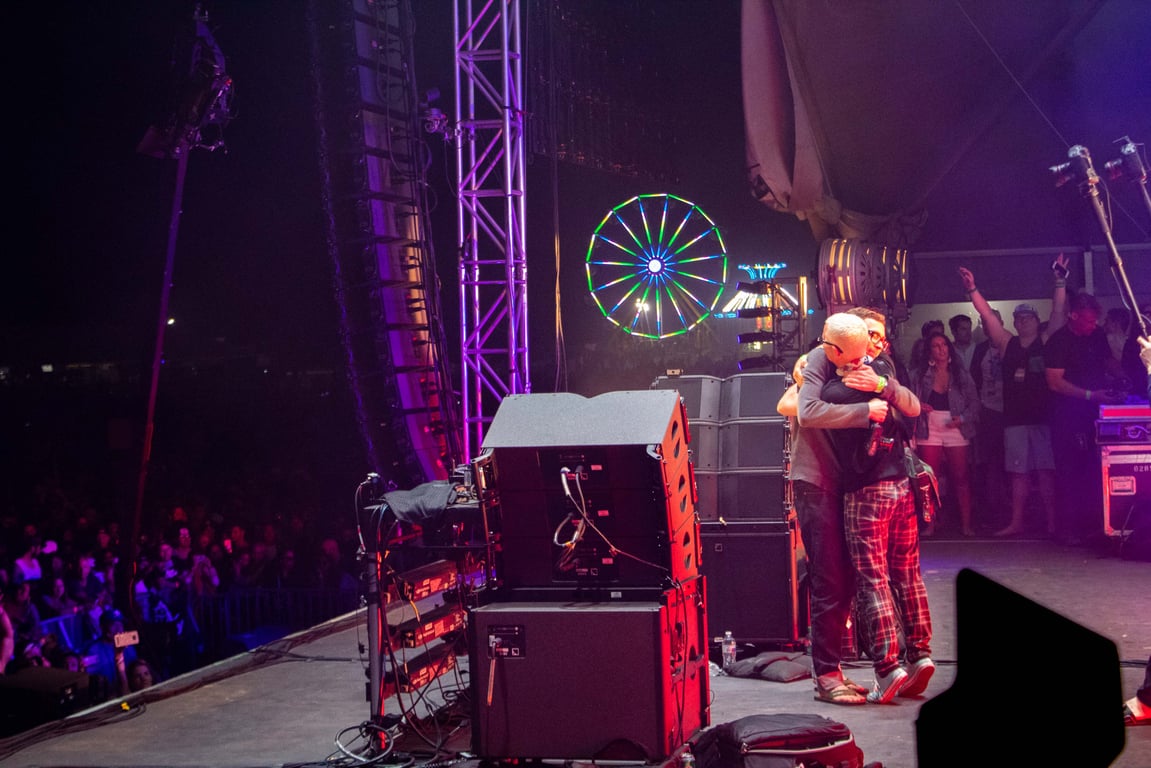 On Stage with Above & Beyond