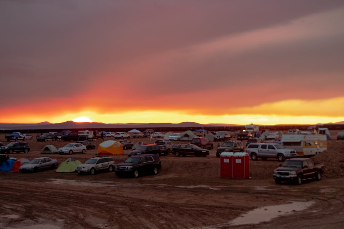 Camping at Taos Mesa Brewing