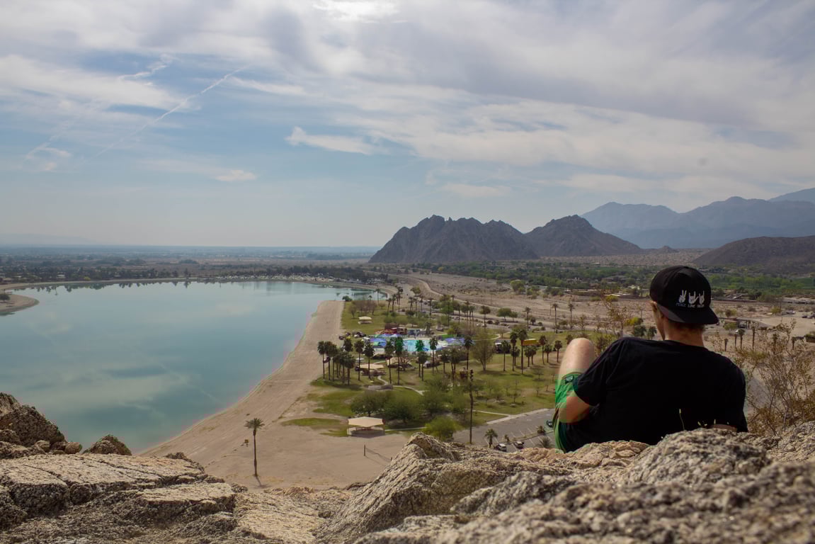 Overlooking Vestal Village