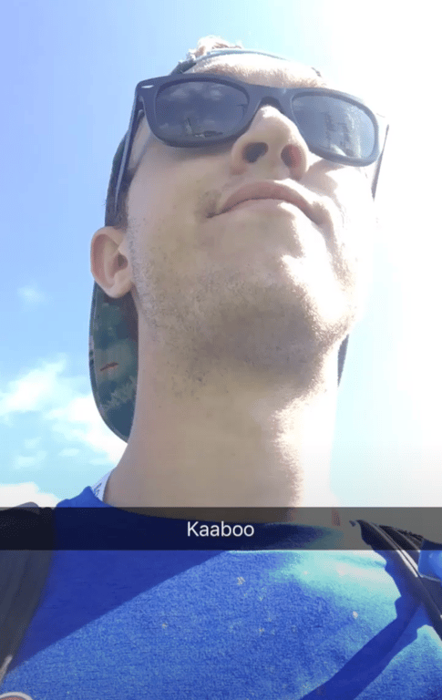 Showing up with a smile at Kaaboo