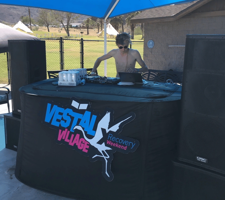 House DJ at Vestal Village - a staff member!