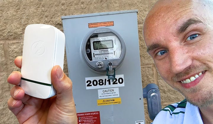 man holding pro powersave