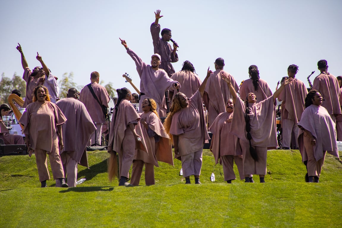 Chance the Rapper at Sunday Service