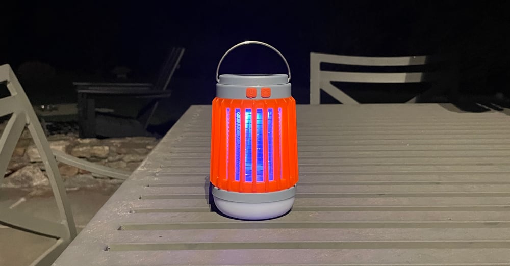 nighthawk zapper on table