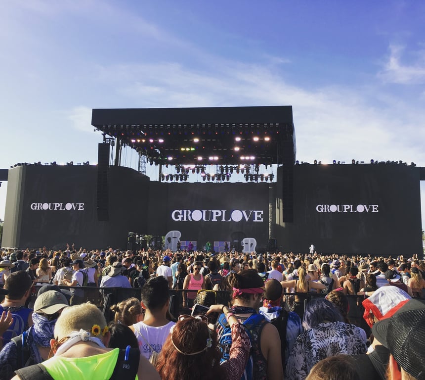 Grouplove at Coachella