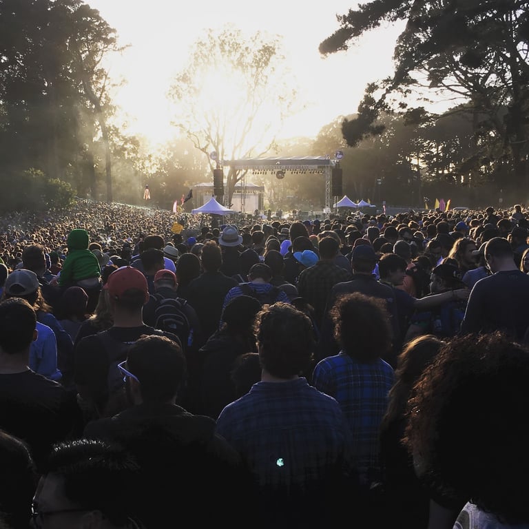 Cake at Hardly Strictly Bluegrass 2016