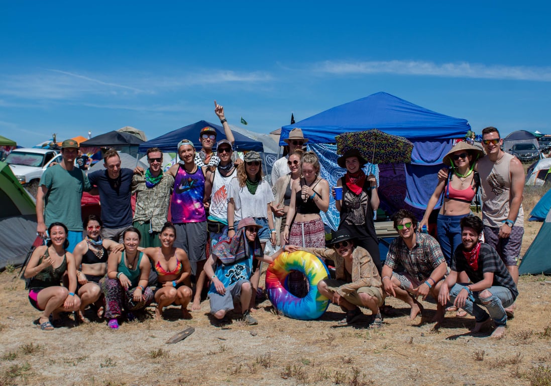 Group Camping at LiB