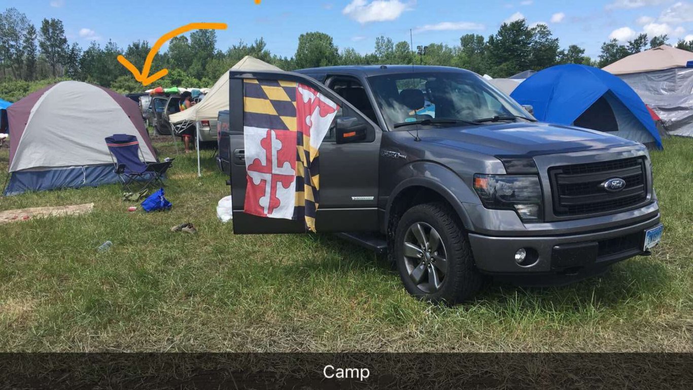 Camp at Electric Forest