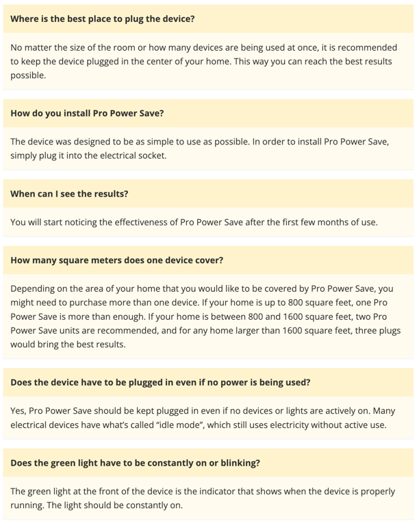 comments pro powersave