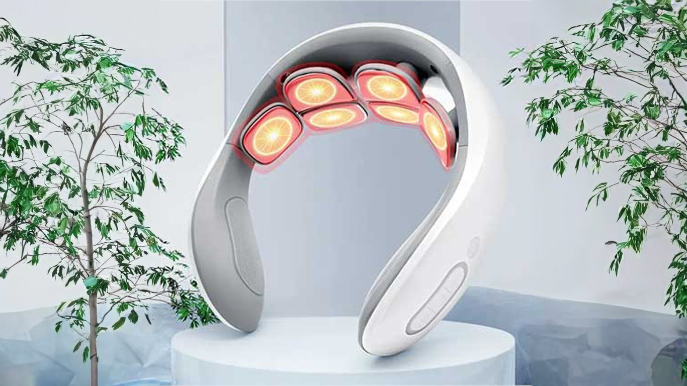 TheraHome Heated Neck Massager