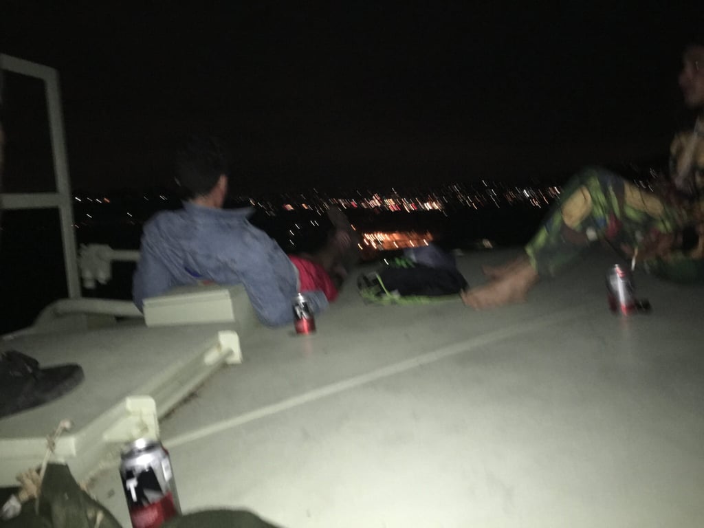 Top of a Water Tower on Psycadelics