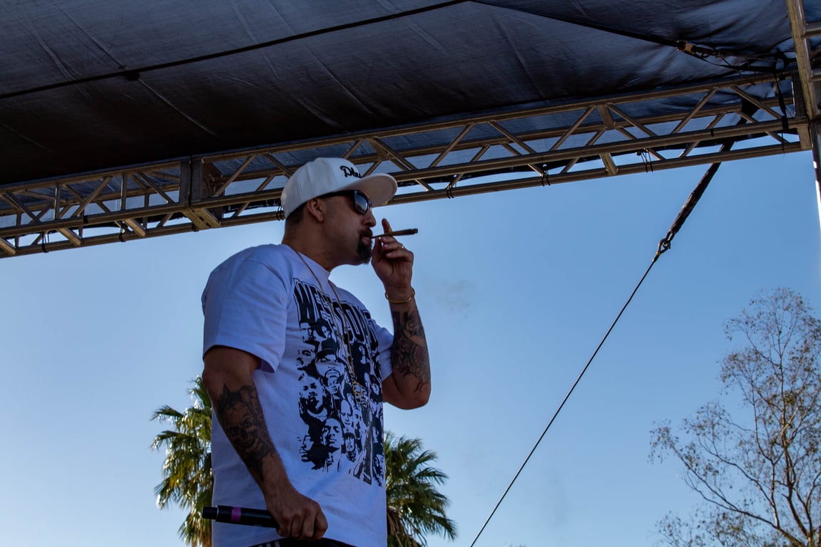 B-Real smoking my joint