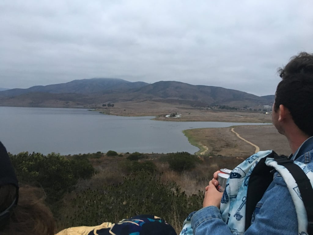 JB soaking in the view