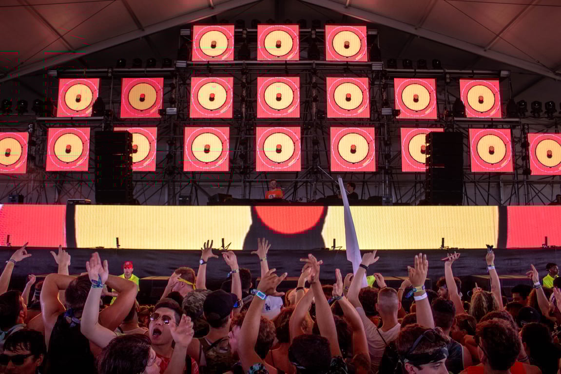 Solar Tent at Moonrise