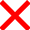 Cross icon