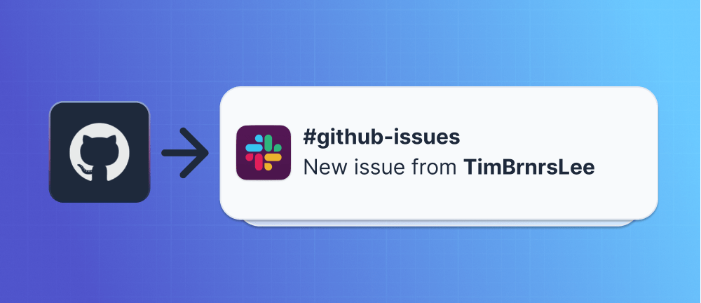Post to Slack when a GitHub issue is created or modified