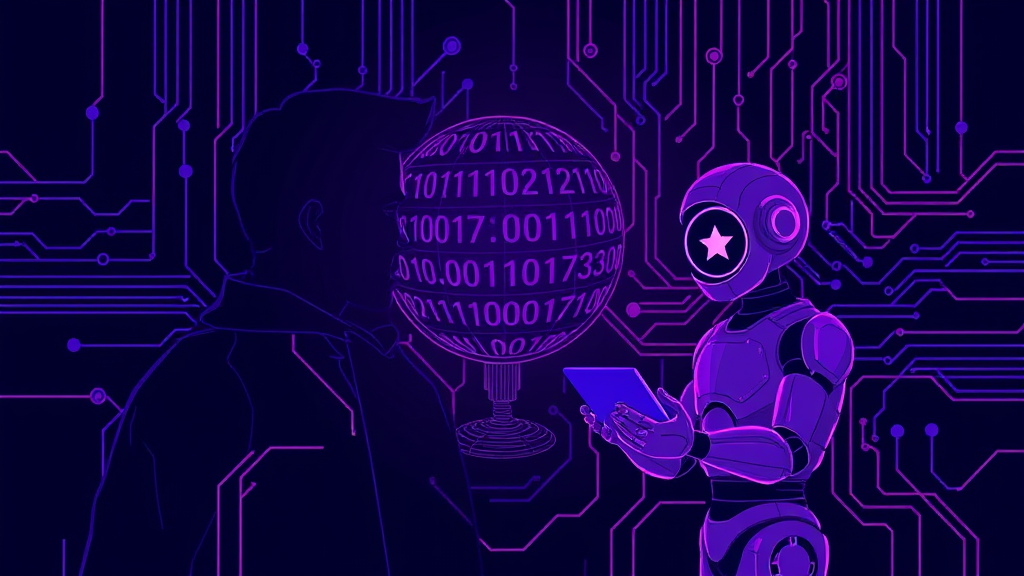 Ilustración editorial: Agente de IA vs chatbot: cuál necesita tu negocio