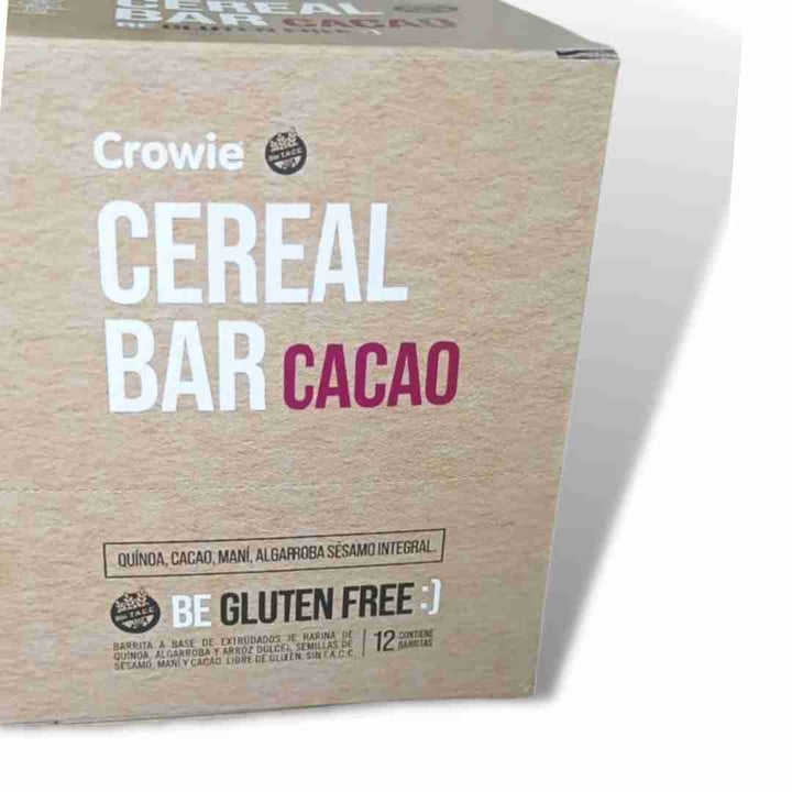 Cereal Bar Cacao Caja (quinoa,cacao,mani,algarroba,s.integral)