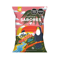 Chips de Mandioca y Sal marina