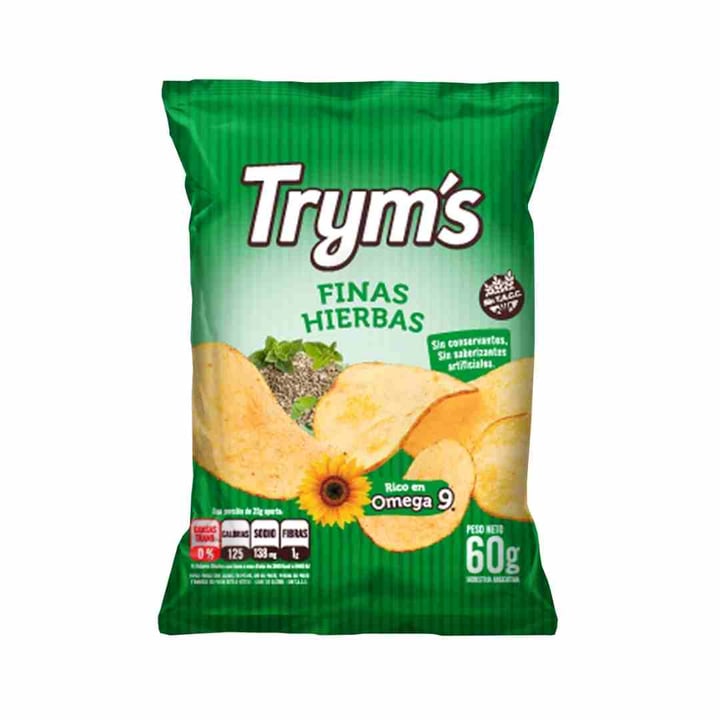 Papas Finas Hierbas S/Tacc