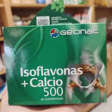 Isoflavonas+calcio 500 x Tira de 10comp