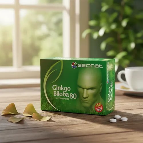 Ginkgo biloba 80 x tira (10 Comp.)