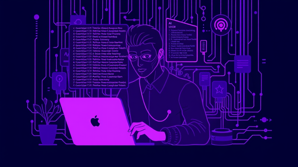 Ilustración editorial: Trabajar con agentes IA sin perder contexto: qué documentar