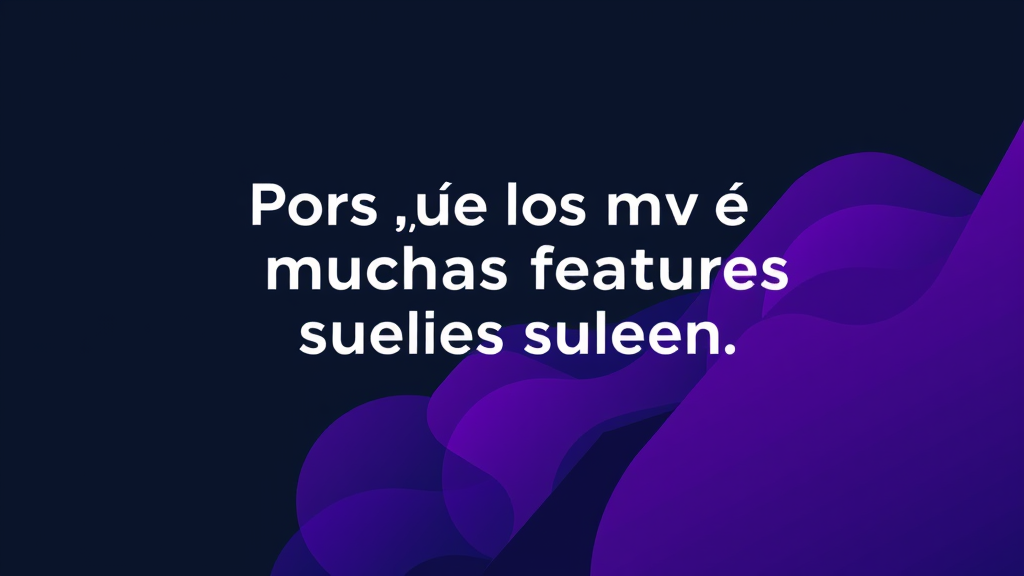 Ilustración editorial: Por qué los MVP con muchas features suelen fracasar