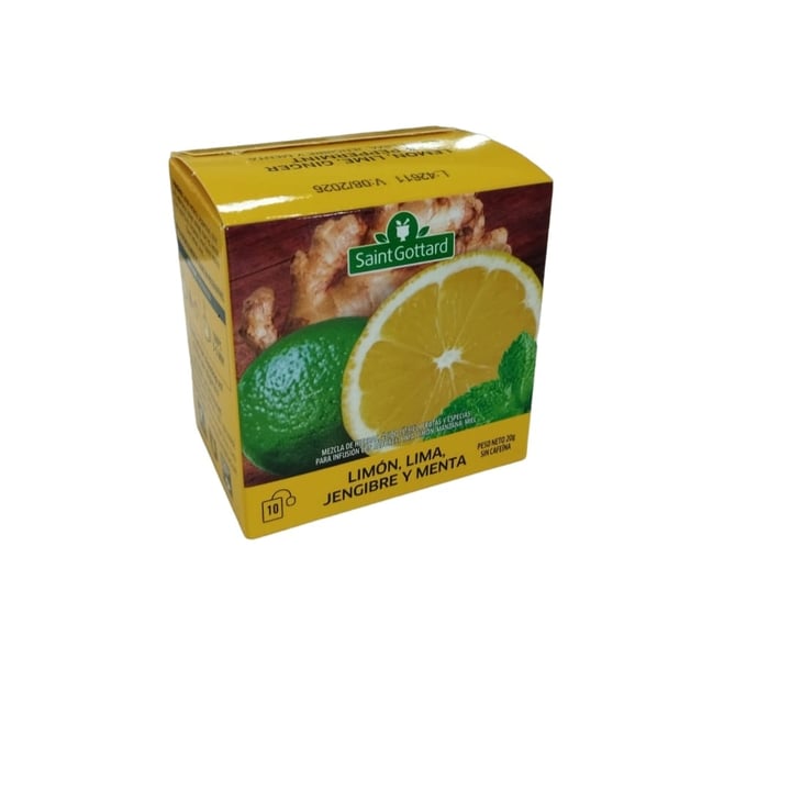 Infusion Limon, Lima, Menta y Jengibre