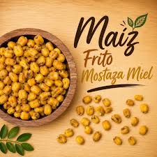 Maiz Frito Mostasa y Miel